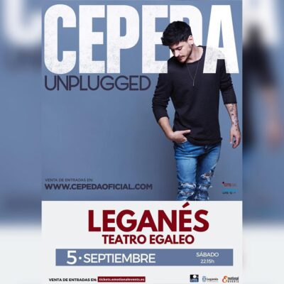 Cepeda actuará en el Teatro Egaleo de Leganés el sábado 5 de septiembre 1 cepeda-leganes-