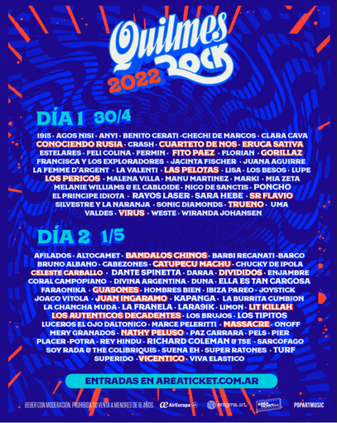 El Quilmes Rock llega a Tecnópolis en Abril 1 quilmes rock 1