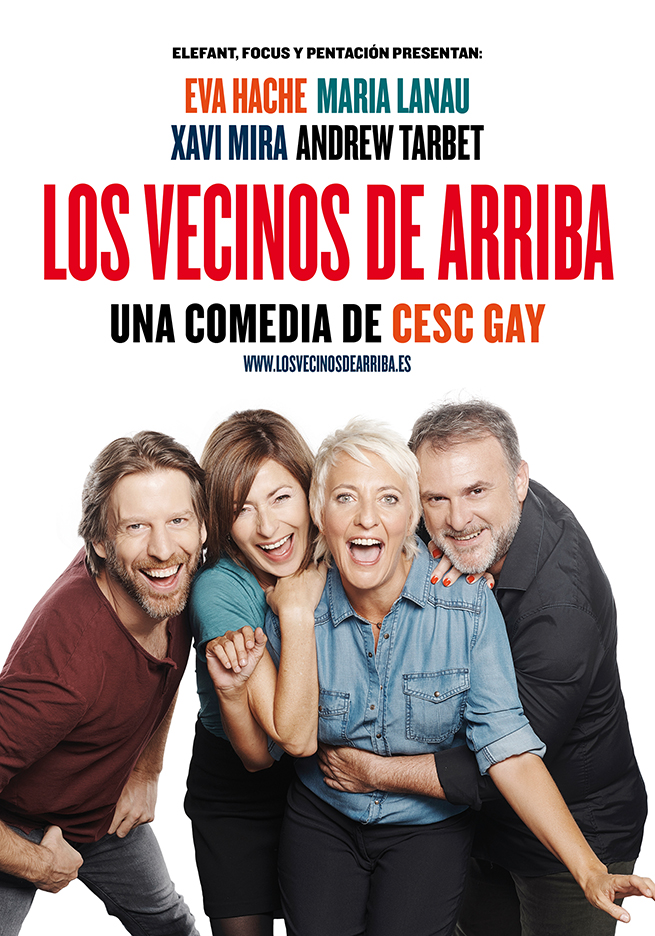 Crítica: Los vecinos de arriba 1 cartel losvecinosdearriba