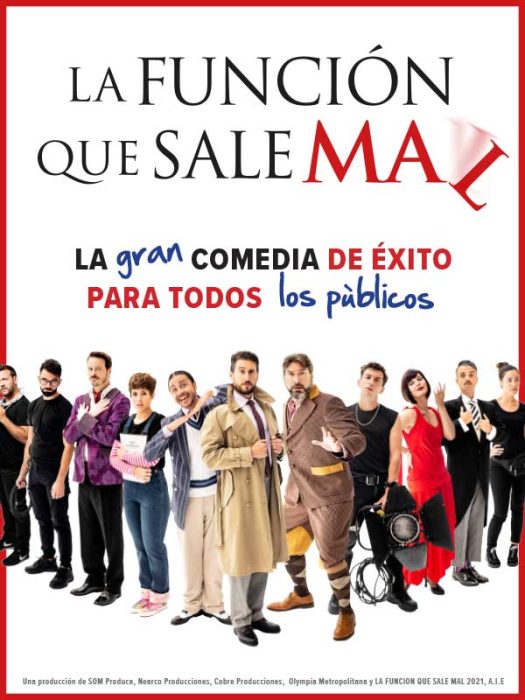 Recomendaciones teatrales en Madrid 1 lafuncionquesalemal e1682445655259