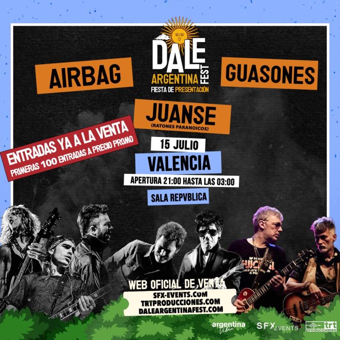 Dale Argentina Fest en España: música y gastronomía nacional argentina 4 valencia e1688059563362